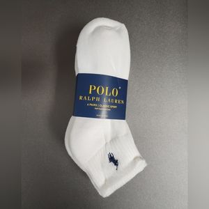 COPY - Polo Ralph Lauren Men's 6 Pairs Classic Sport Ankle Cut Socks Size 10-13
